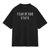 Fear Of God Essentials Heavy Crewneck SS Tee - Black