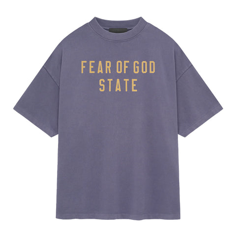 Fear Of God Essentials Heavy Fleece Pullover Hoodie - Lavender