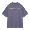 Fear Of God Essentials Heavy Crewneck SS Tee - Lavender