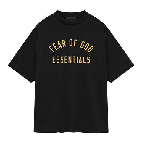 Fear Of God Essentials Jersey Crewneck SS Tee - Dark Heather