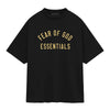 Fear Of God Essentials Jersey Crewneck SS Tee - Black