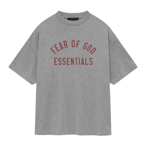 Fear Of God Essentials Heavy Crewneck SS Tee - Black