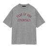 Fear Of God Essentials Jersey Crewneck SS Tee - Dark Heather