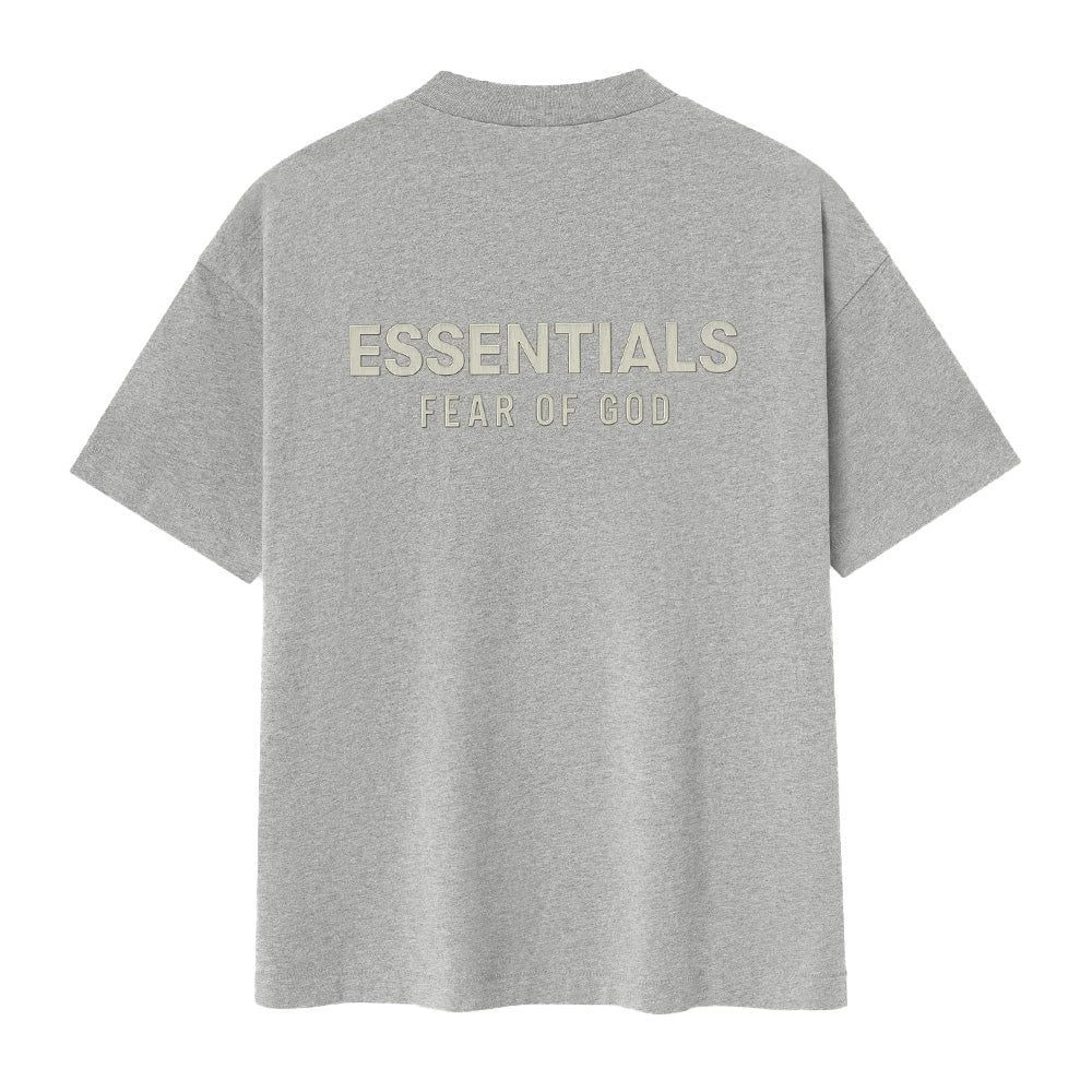 Fear Of God Essentials Classic SS Tee "Concrete Heather"