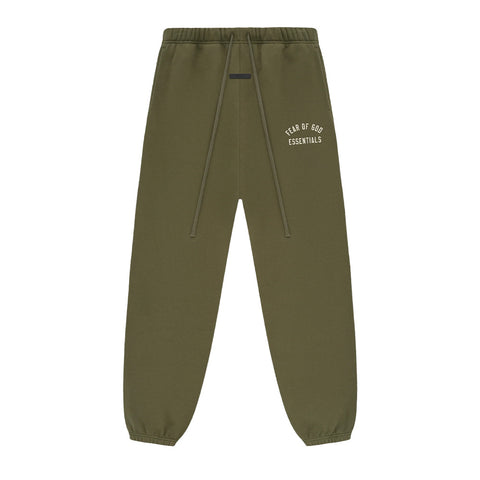 Fear Of God Essentials Heavy Fleece Sweatpant - Olive