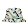 Paper Planes Diamonds and Stripes Bucket Hat
