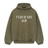 Fear Of God Essentials Heavy Fleece Pullover Hoodie - Military