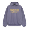 Fear Of God Essentials Heavy Fleece Pullover Hoodie - Lavender