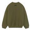 Fear Of God Essentials Heavy Crewneck Sweater - Military