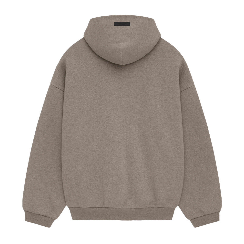 Fear Of God Essentials Heavy Fleece Shrunken Pullover Hoodie - Heather Grey