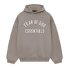 Fear Of God Essentials Fleece Pullover Hoodie - Heather Gray