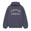 Fear Of God Essentials Fleece Pullover Hoodie - Marine