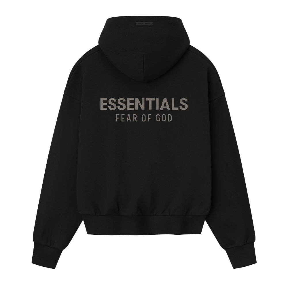 Fear Of God Essentials Classic Pullover Hoodie "Jet Black"