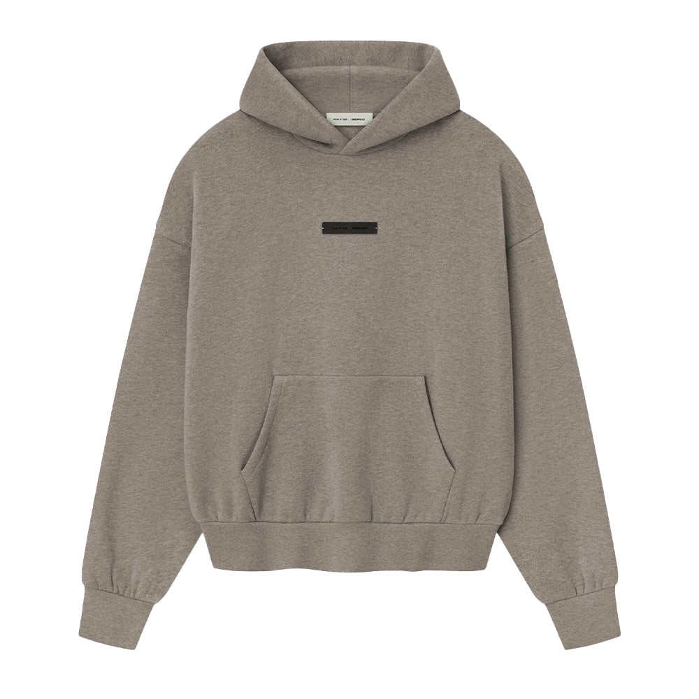Fear Of God Essentials Classic Fleece Pullover Hoodie - Homestead Heather