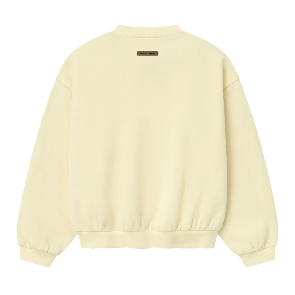 Fear Of God Essentials 90's Fleece Crewneck Sweater "Garden Yellow"