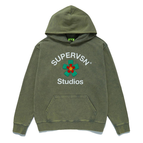 Supervsn 1/4 Zip Starburst Sherpa Sweater