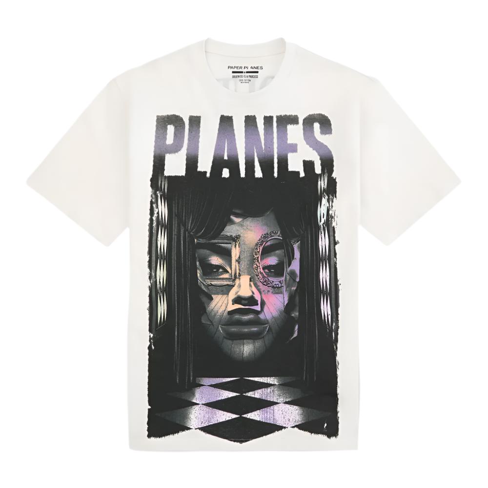 Paper Planes Surrealist Face Heavyweight SS Tee