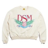 Diet Starts Monday  Tiger Crewneck Sweater  Antique White  DSM-HOL23-019