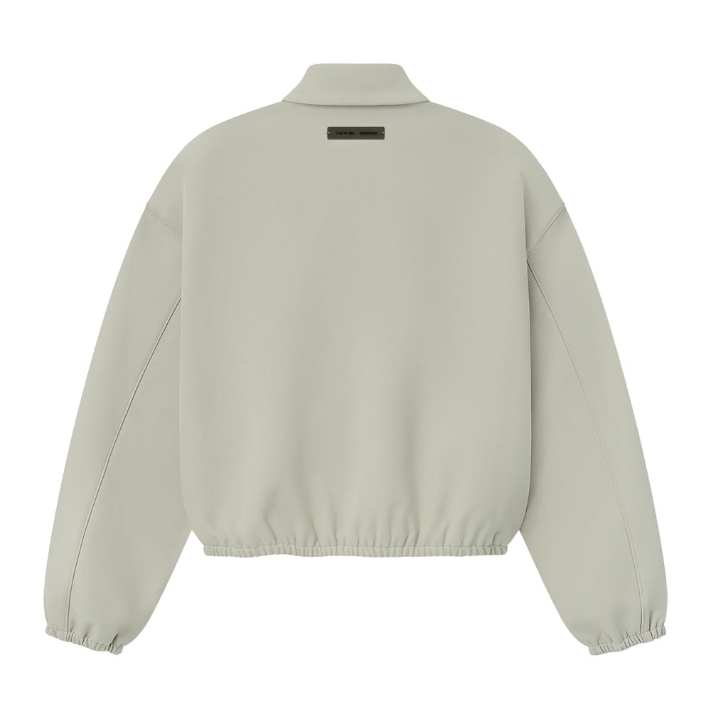 Fear Of God Essentials Bonded Canvas Full Zip Jacket "Abby Stone"