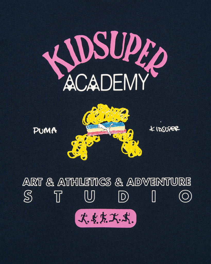 Kid Super X Puma Graphic SS Tee - Club Navy