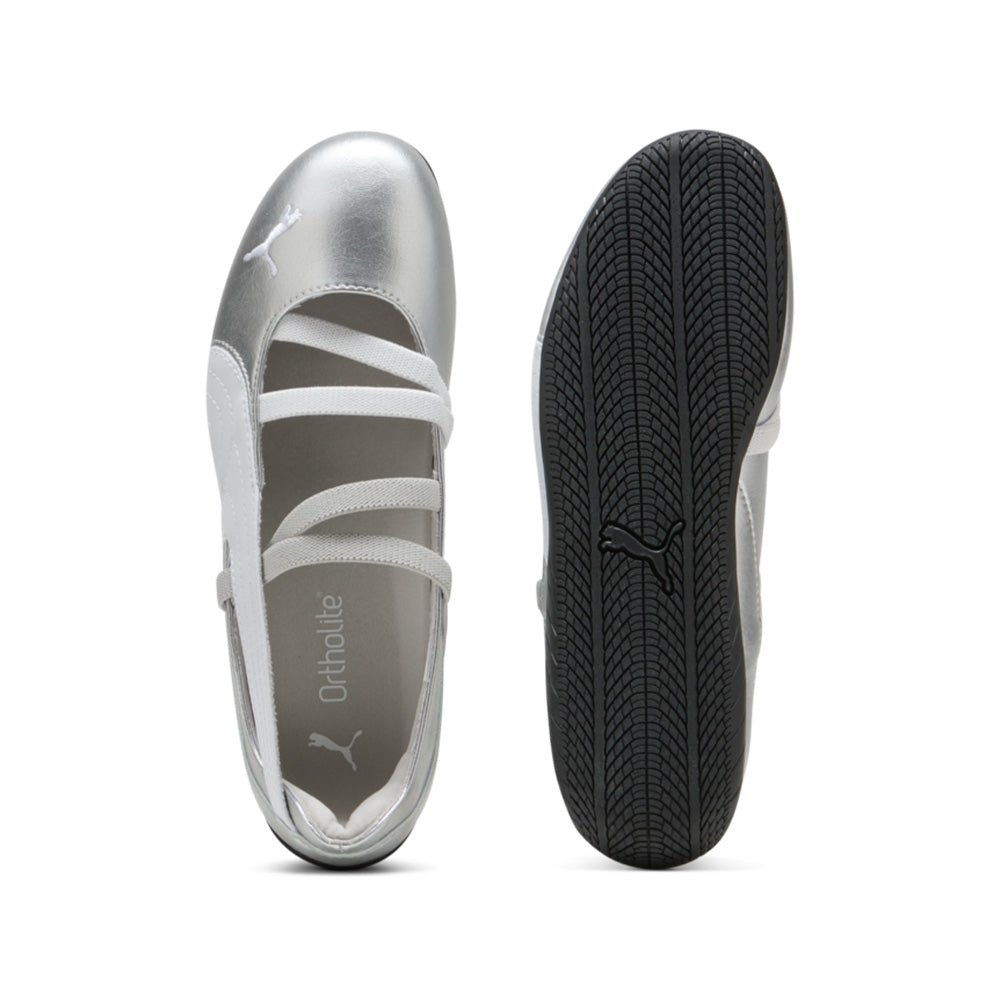 Puma Women's Metallic Speedcat Ballet - Silver