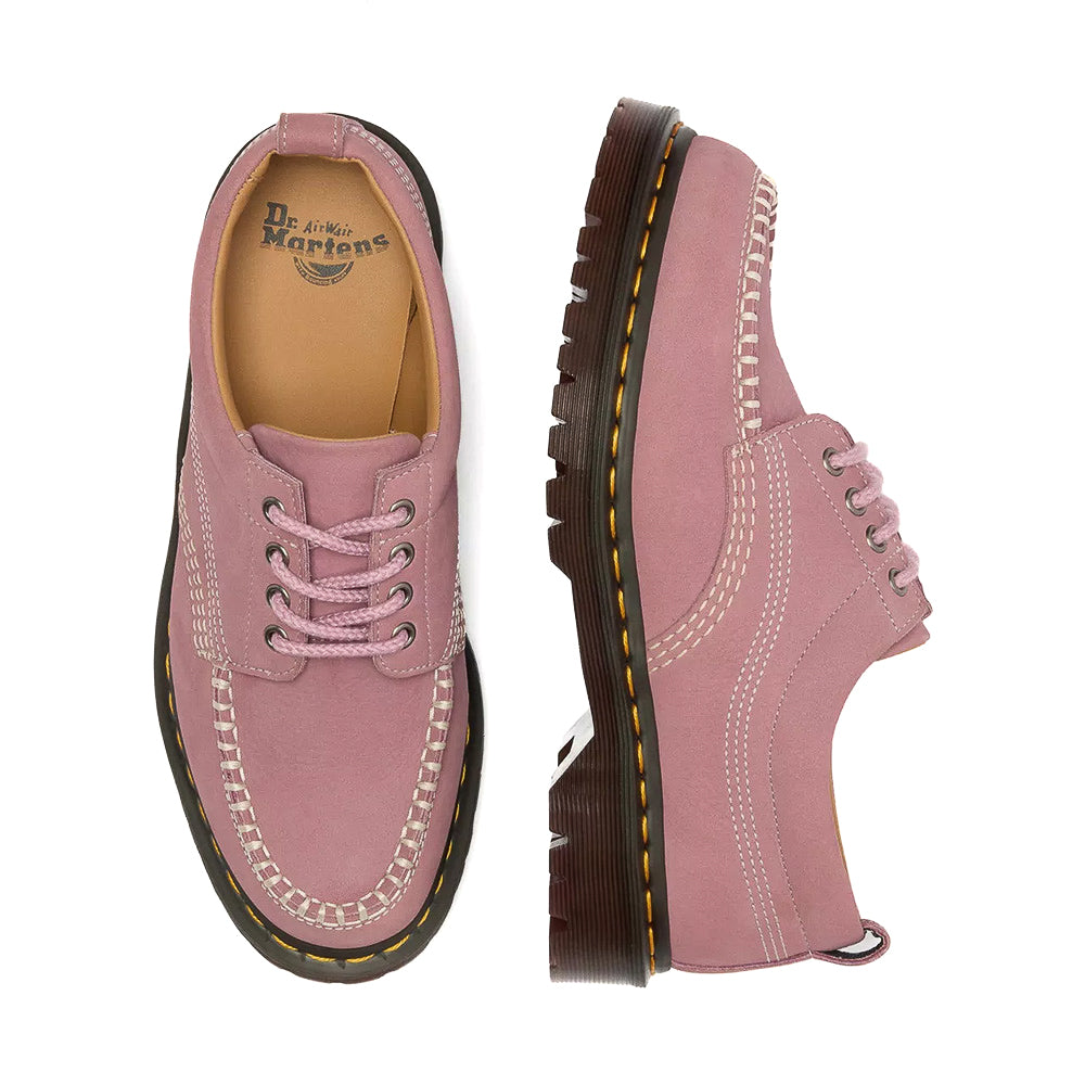 Dr. Martens Lowell Nubuck Moc Toe - Dusty Rose – Fresh Rags FL