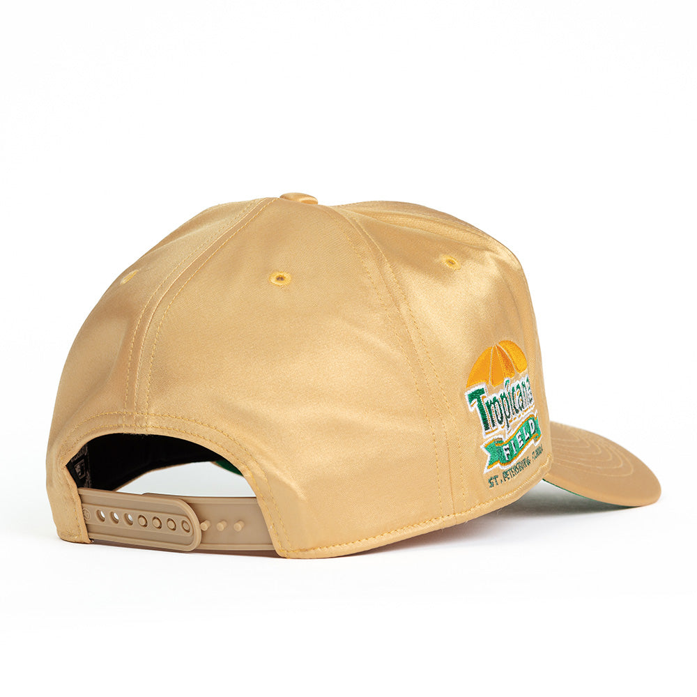 47 X FRSH Tampa Bay Rays "Satin City" Hitch Snapback - Light Gold