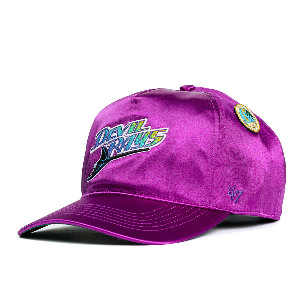 47 X FRSH Tampa Bay Rays "Satin City" Hitch Snapback - Purple