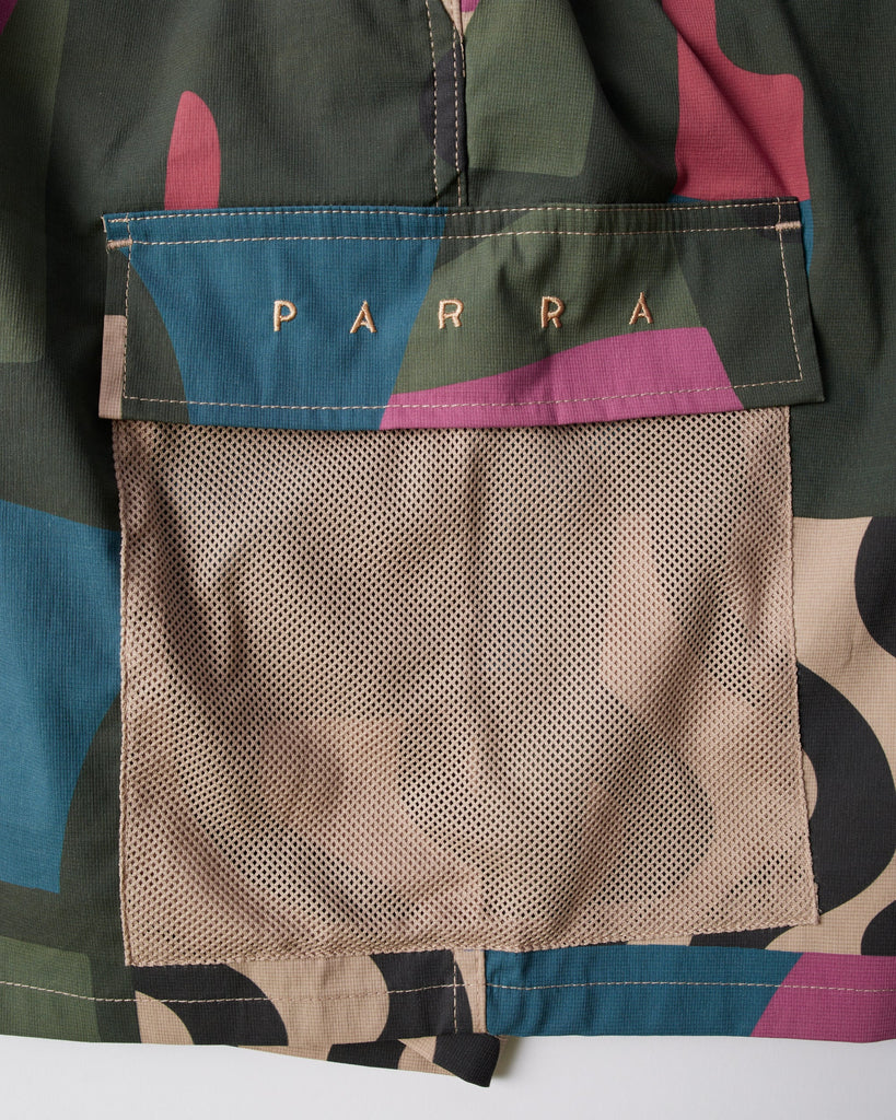 Parra Distorted Camo Short