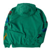 Parra La Chambre Nuit Pullover Hoodie - Washed Green