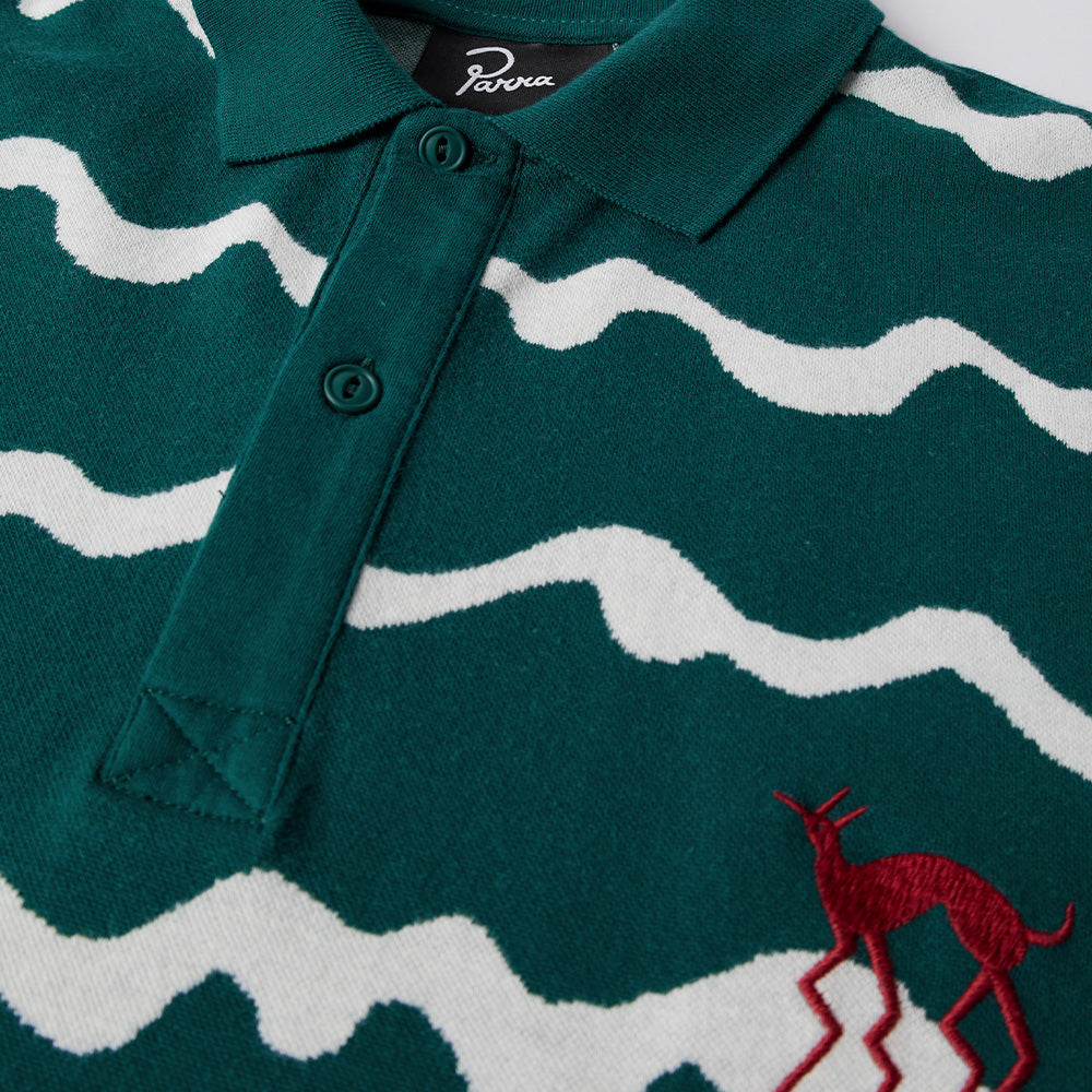 Parra Broken Waves SS Polo
