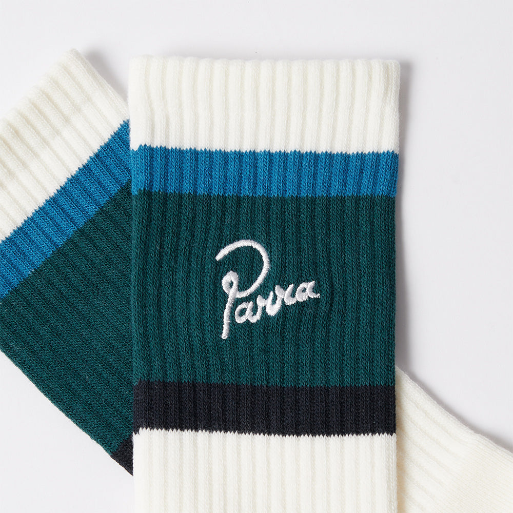 Parra Signature Striped Crew Sock