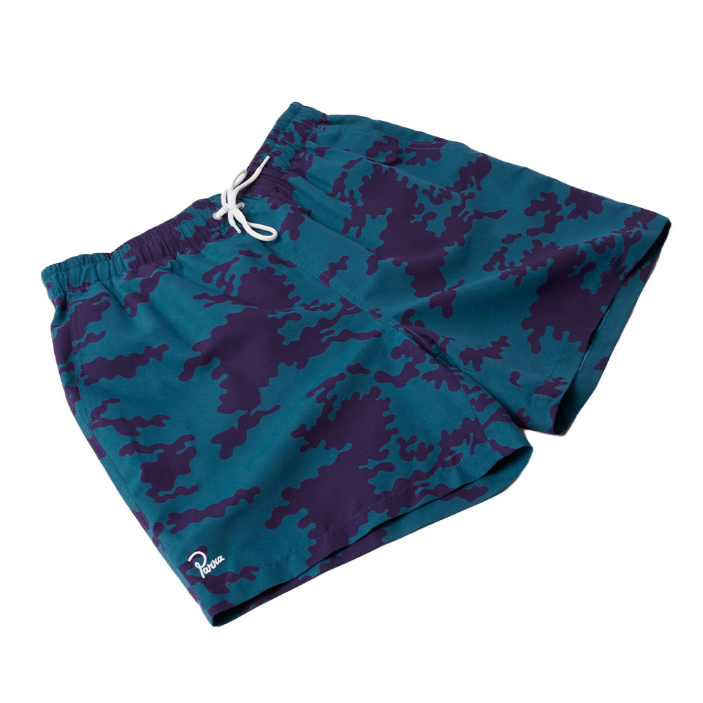 Parra Purple Camo Man Swim Shorts