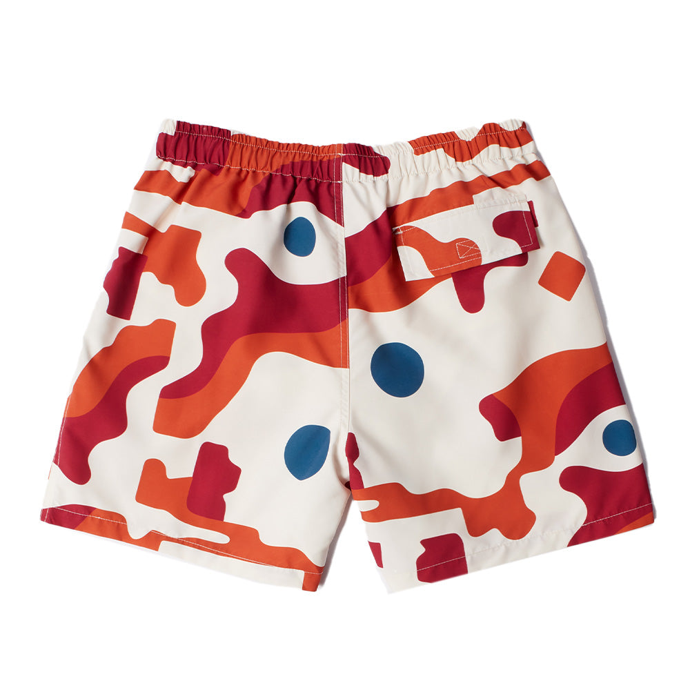 Parra Abstract Mountain Swim Shorts