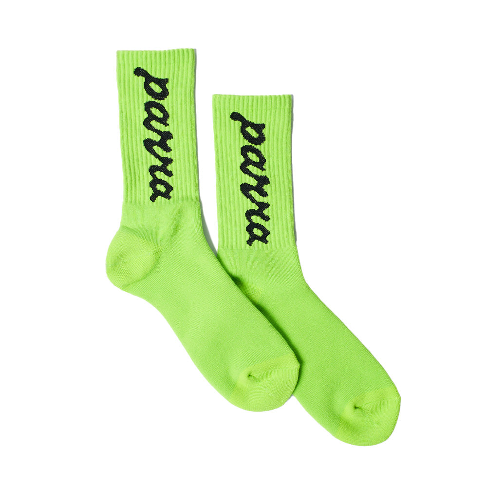 By Parra Lowercase Script Logo Crew Sock