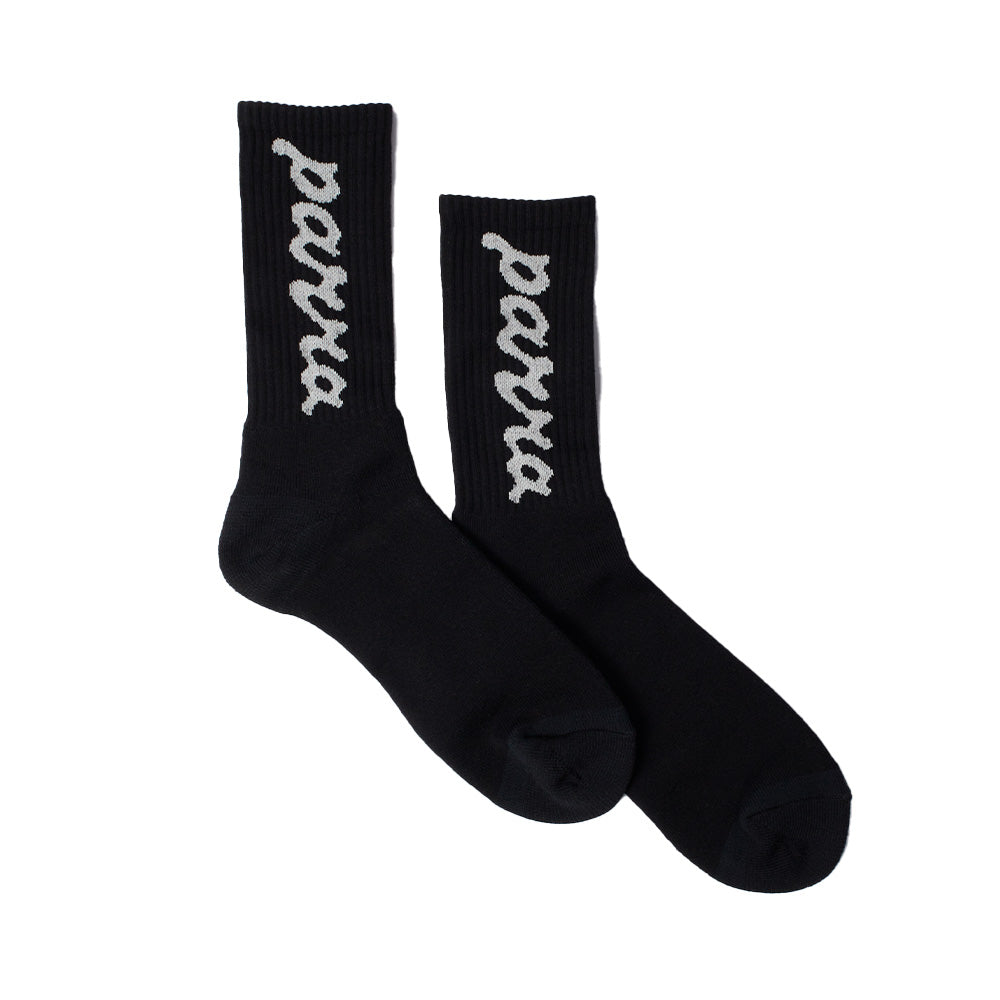 By Parra Lowercase Script Logo Crew Sock