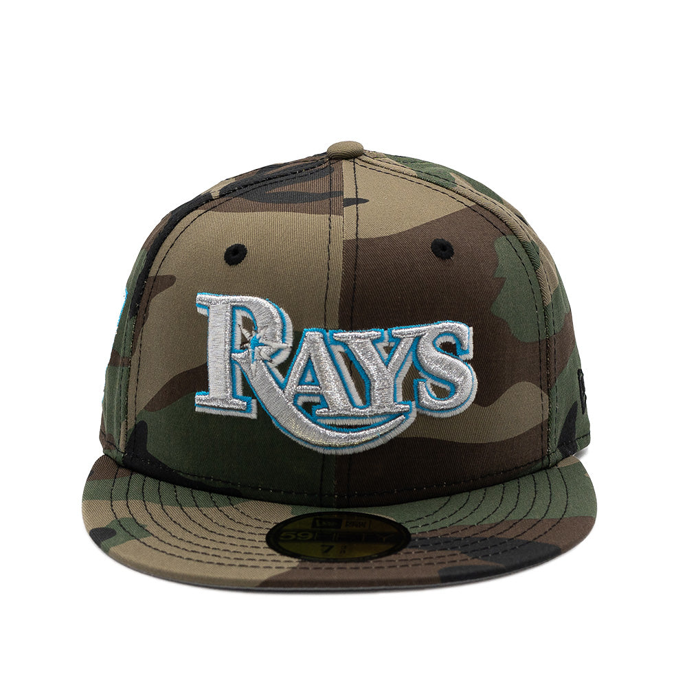 NEW ERA X FRESH RAGS 59FIFTY TAMPA BAY RAYS SCRIPT 20 Seasons SIDE PAT