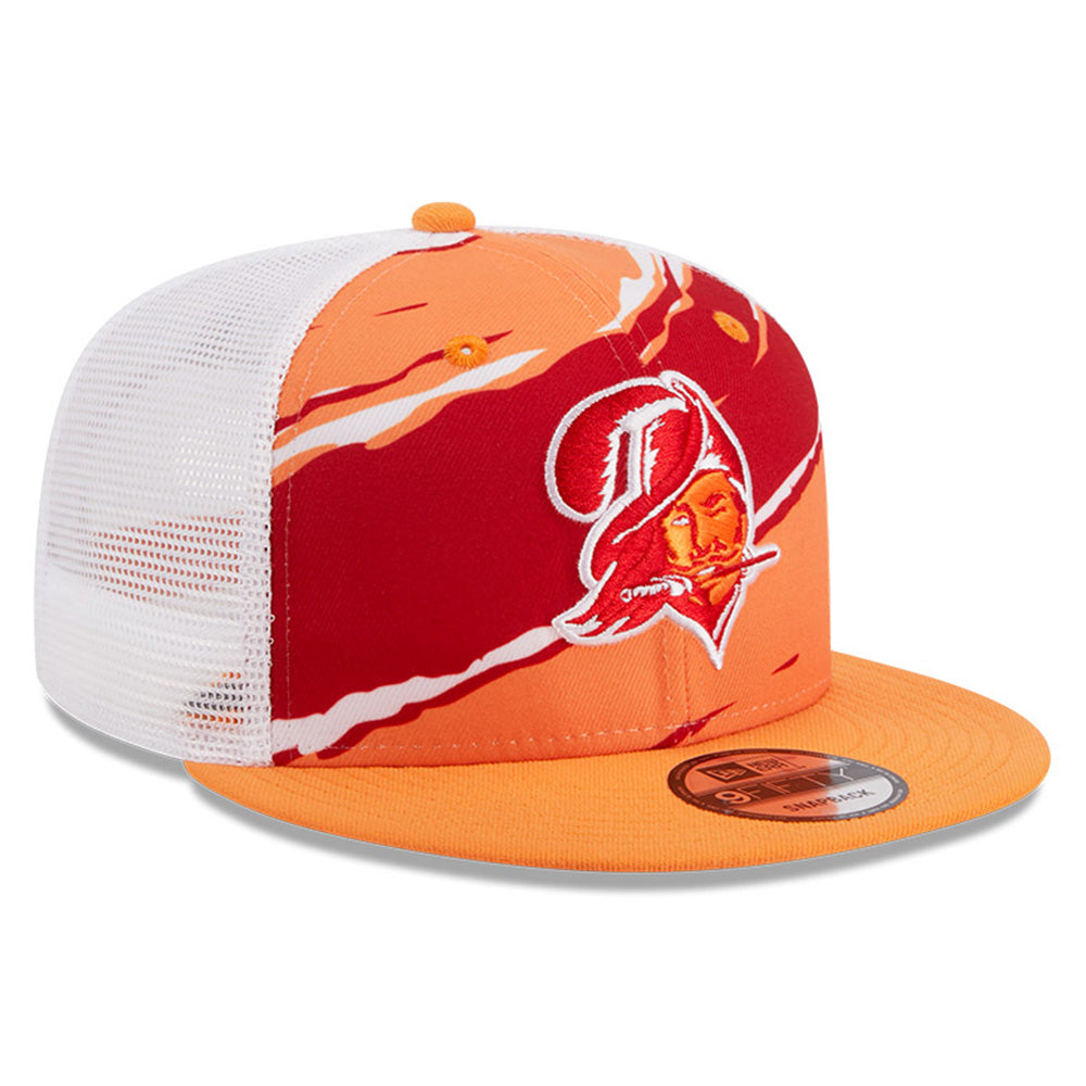 Dodgers New Era Orange Creamcicle 59FIFTY Fitted Hat Cap Seashore Blue UV