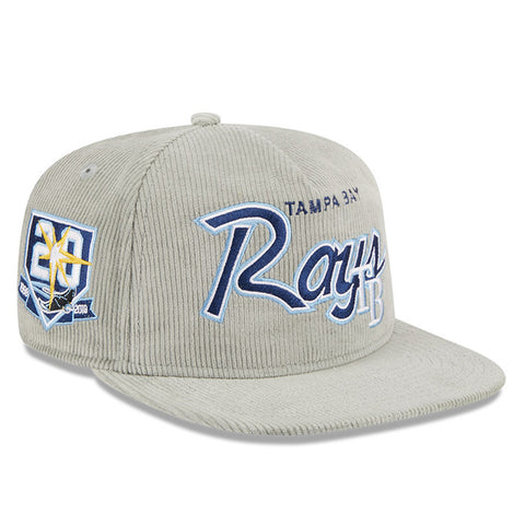 FRESH RAGS X NEW ERA TAMPA BAY RAYS Script 2008 World Series SIDE PATCH - 9FORTY AFRAME SNAPBACK
