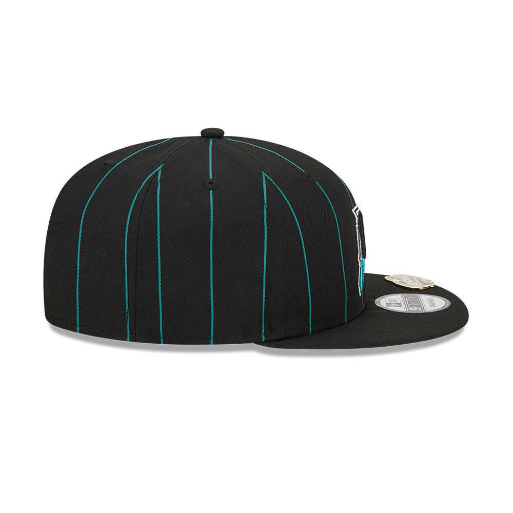 New Era Cap 9fifty Florida Marlins "Pin Stripe" 100th Anniversary Hat Clip - SnapBack