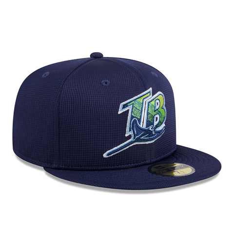 NEW ERA X FRESH RAGS 59FIFTY TAMPA BAY DEVIL RAYS 25 SEASONS SIDE PATCH