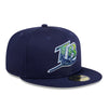 New Era Cap 5950 Tampa Bay Rays 2025 Batting Practice OF - Fitted