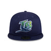 New Era Cap 5950 Tampa Bay Rays 2025 Batting Practice OF - Fitted