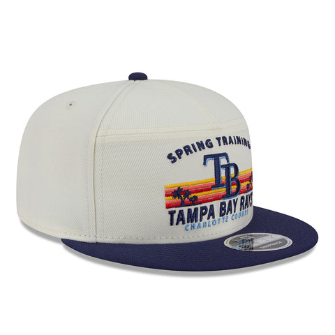 FRESH RAGS X NEW ERA TAMPA BAY RAYS Script 2008 World Series SIDE PATCH - 9FORTY AFRAME SNAPBACK