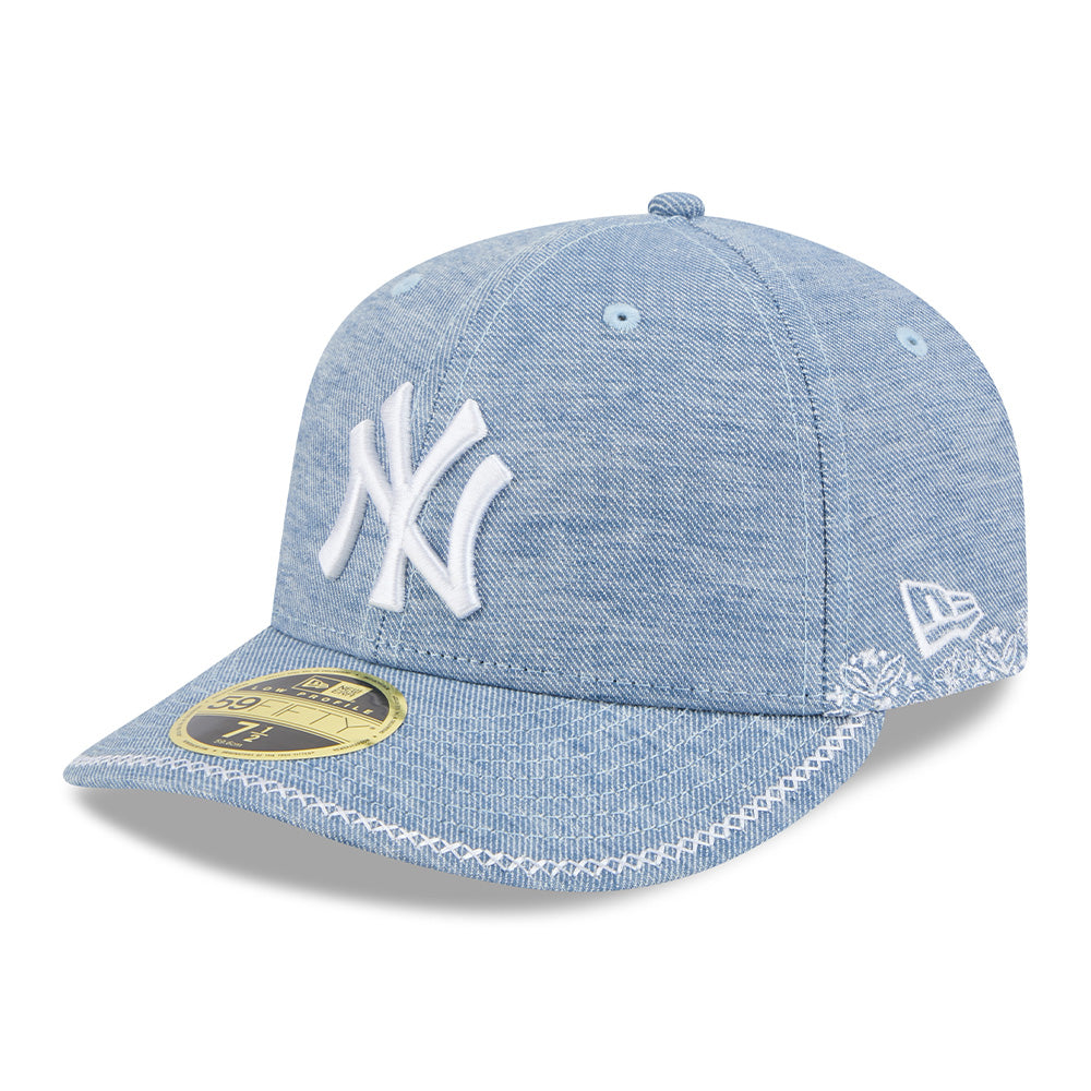 New Era Cap 5950 Low Pro New York Yankees "Hand Stitched" - Chambray