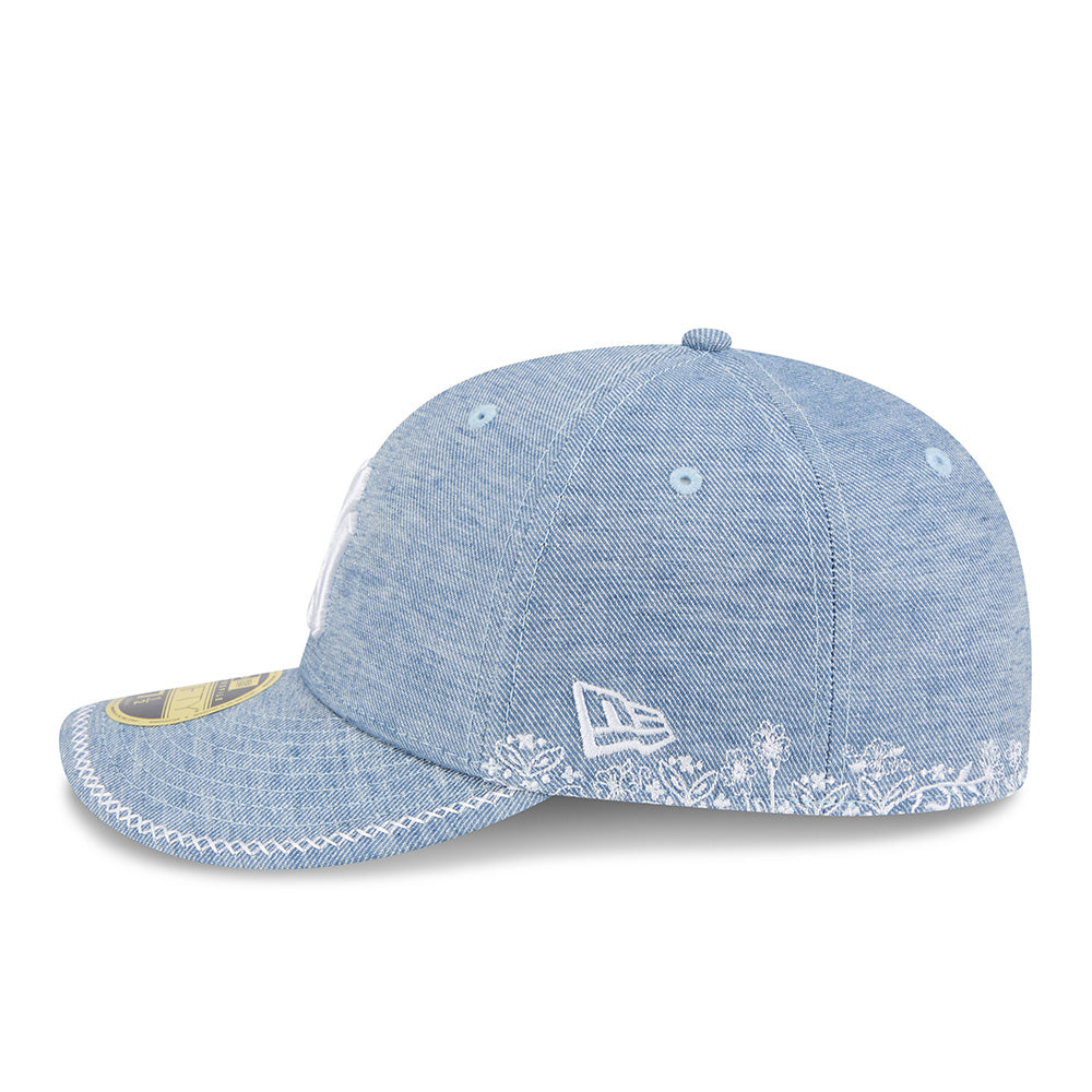 New Era Cap 5950 Low Pro New York Yankees "Hand Stitched" - Chambray