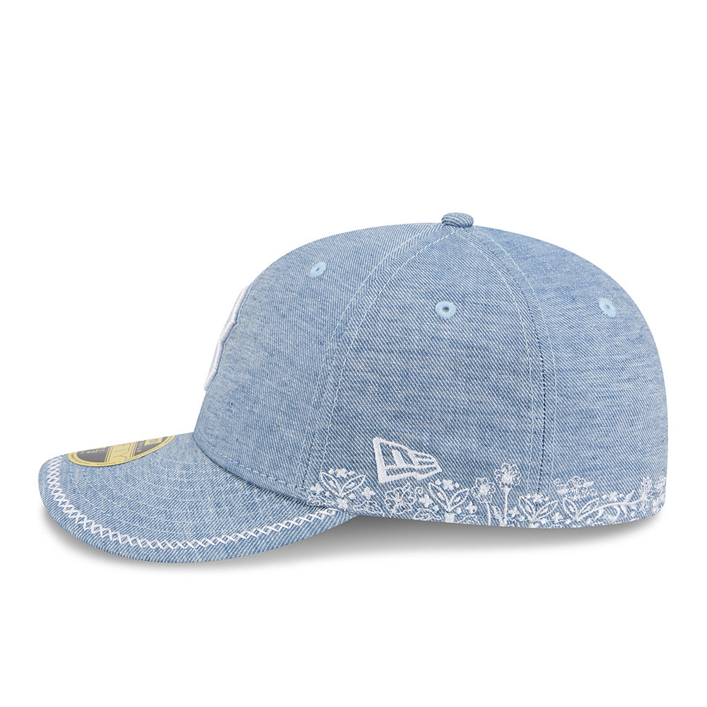 New Era Cap 5950 Low Pro Boston Red Sox "Hand Stitched" - Chambray