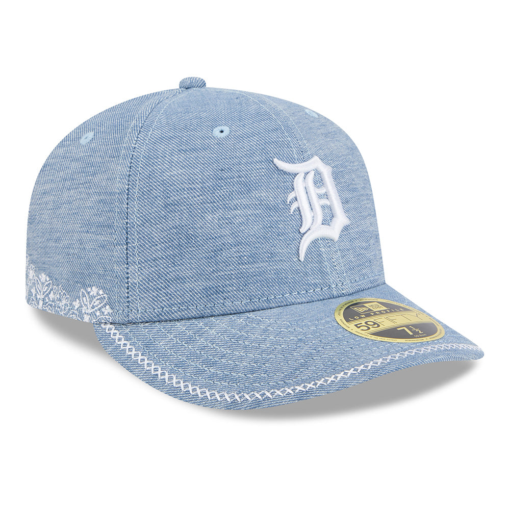 New Era Cap 5950 Low Pro Detroit Tigers "Hand Stitched" - Chambray
