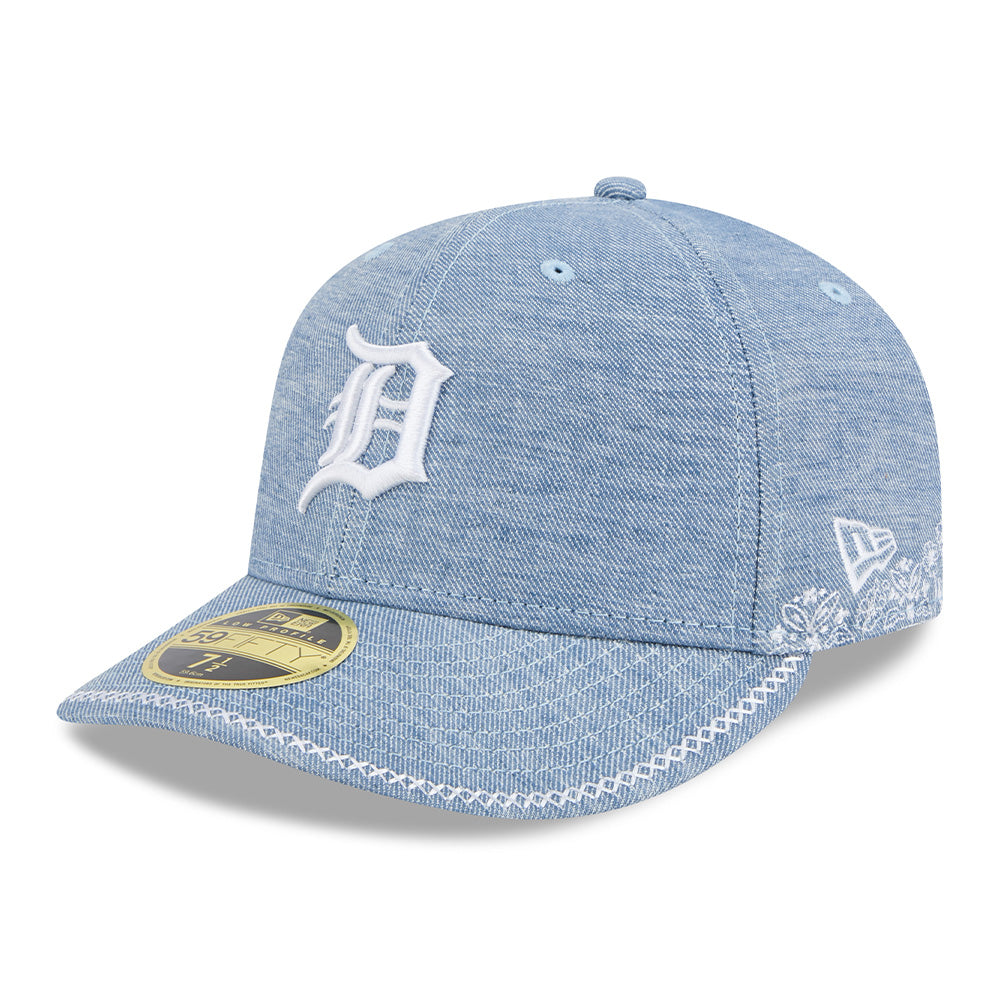 New Era Cap 5950 Low Pro Detroit Tigers "Hand Stitched" - Chambray