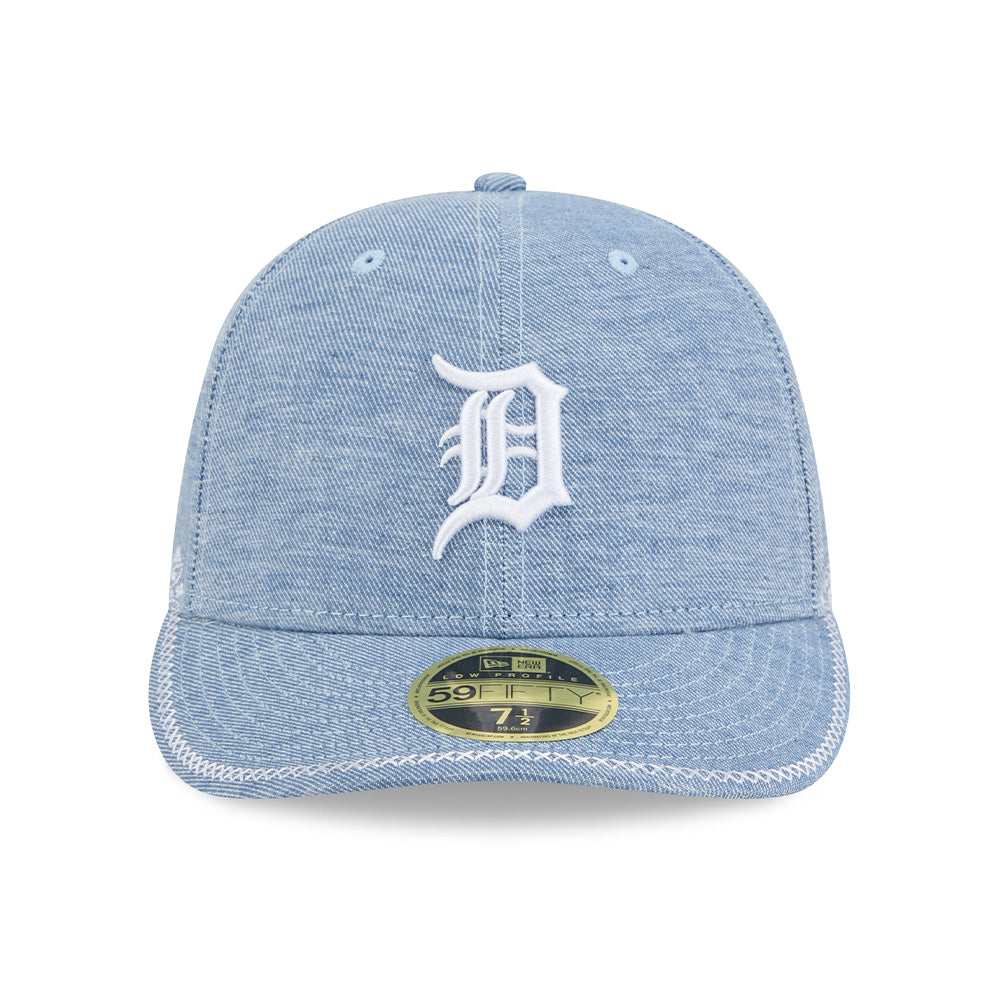 New Era Cap 5950 Low Pro Detroit Tigers "Hand Stitched" - Chambray